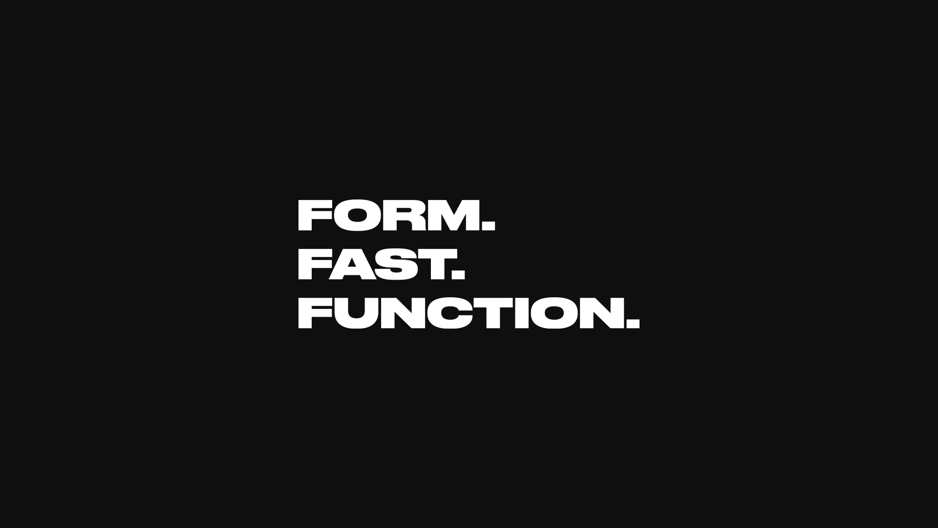 formfastfunction